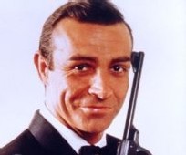 James Bond joué par l'acteur Sean Connery