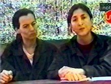 De gauche à droite, Clara Rojas et Ingrid Betancourt