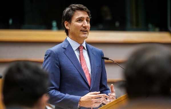 Le Premier ministre canadien Justin Trudeau. CC-BY-4.0 and must be credited: "CC-BY-4.0 © European Union 2022