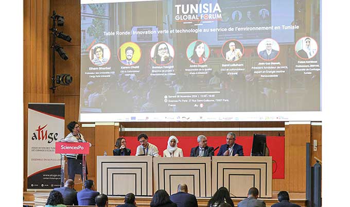 L'Association des Tunisiens des Grandes Ecoles (ATUGE) a organisé le Tunisia Global Forum samedi 9 novembre 2024 à Paris. © ATUGE