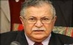 Le président irakien Jalal Talabani en visite en France