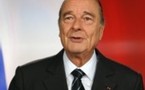 Jacques Chirac se dit fier du « devoir accompli »