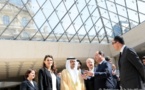 Hollande inaugure l’expo du Louvre Abu Dhabi