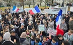 Un millier de personnes manifestent en soutien au lycée musulman Al-Kindi