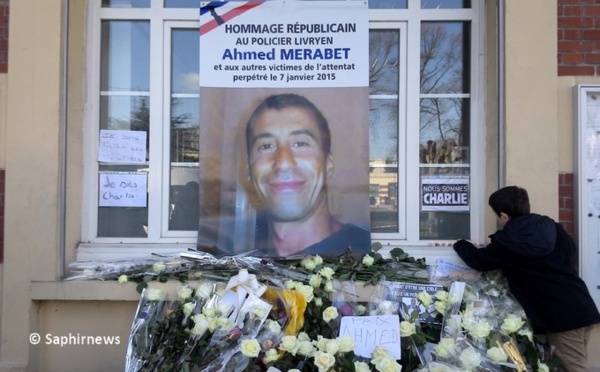 Ahmed Merabet, un deuil porté par Livry-Gargan et la France