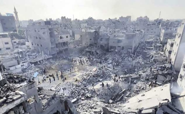 Depuis Gaza la dévastée, entrons en 2025 avec résilience, force et espoir pour la paix