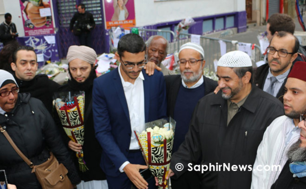 A Paris, l'hommage des imams aux victimes des attentats